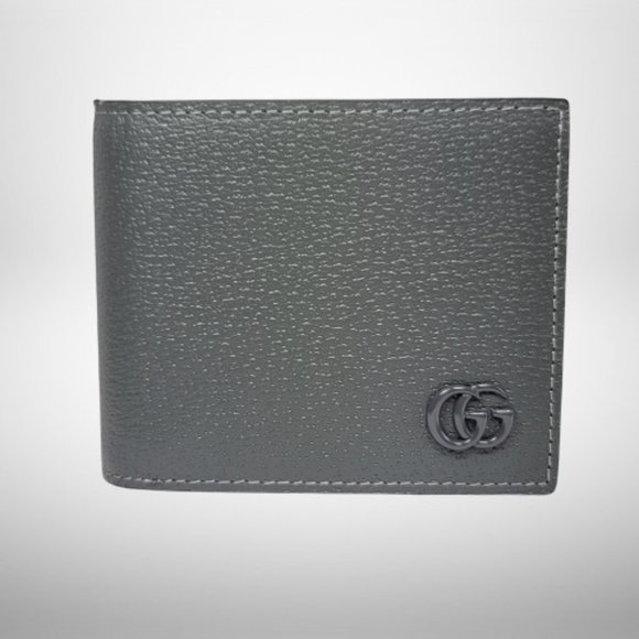 GUCCI GREY GG MARMONT CARD CASE WALLET - Picture 3 of 8